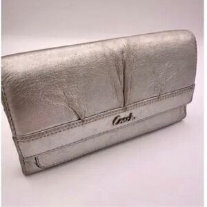 Coach Silver Wallet
